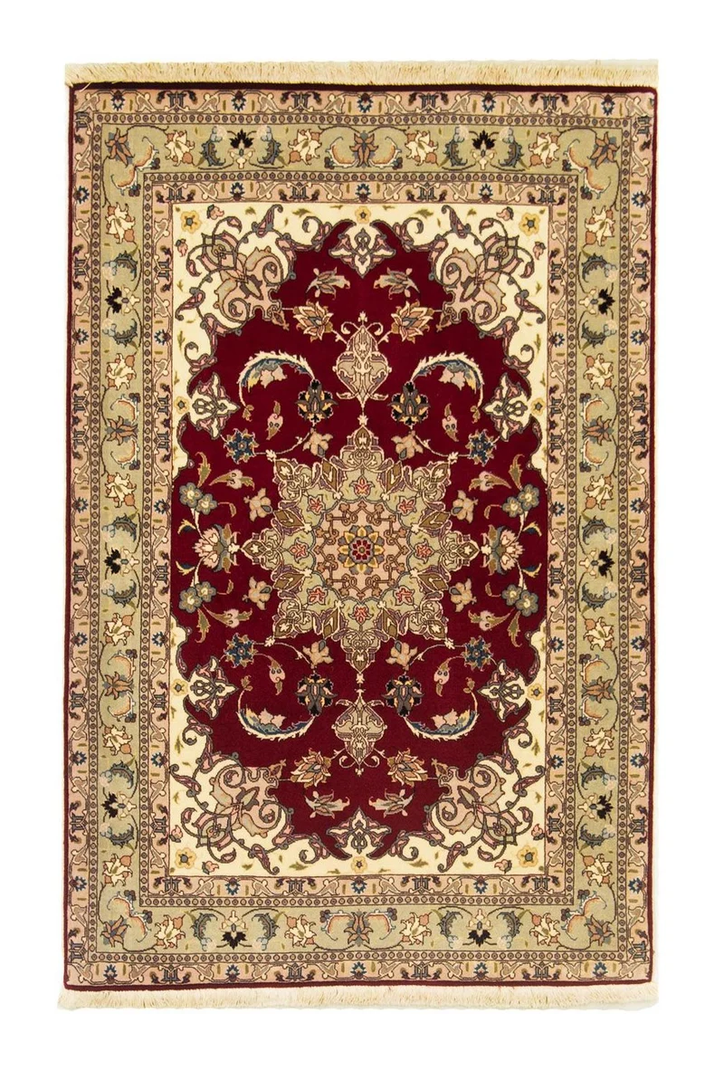 Täbriz - 50 Raj Teppich 99x150cm - Perserteppich
