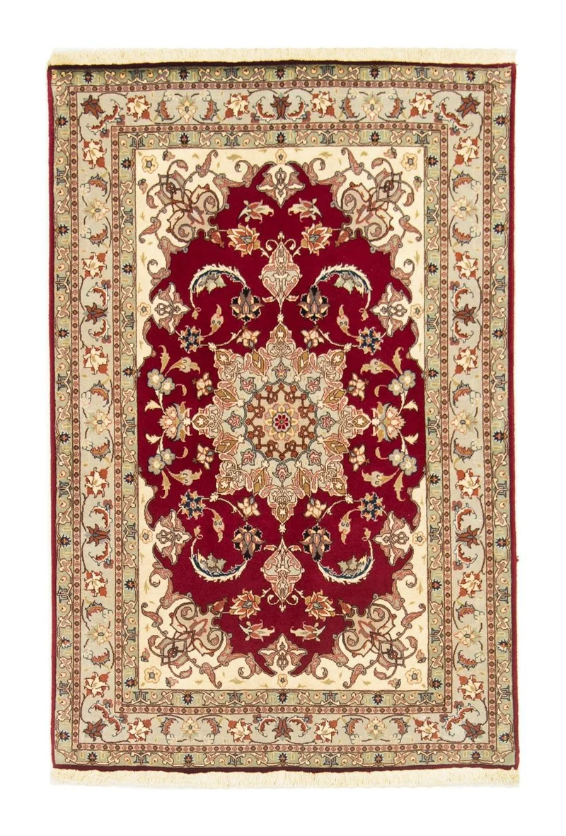 Täbriz - 50 Raj Teppich 100x152cm - Perserteppich