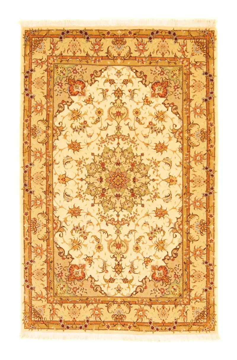 Täbriz - 50 Raj Teppich 102x162cm - Perserteppich