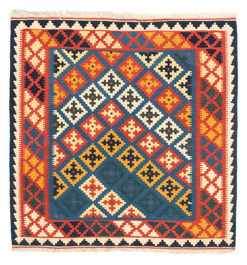 Kelim Fars Teppich 100x104cm