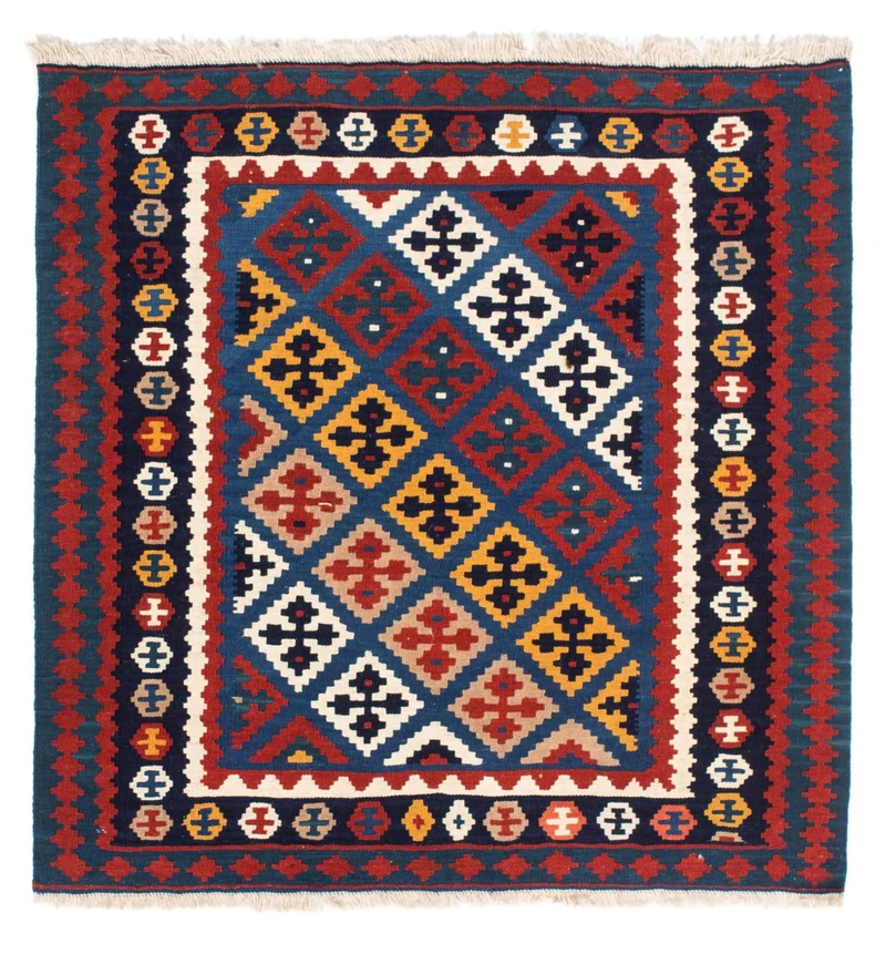 Kelim Fars Teppich 103x104cm