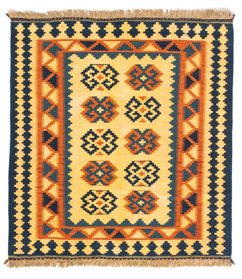 Kelim Fars Teppich 100x107cm