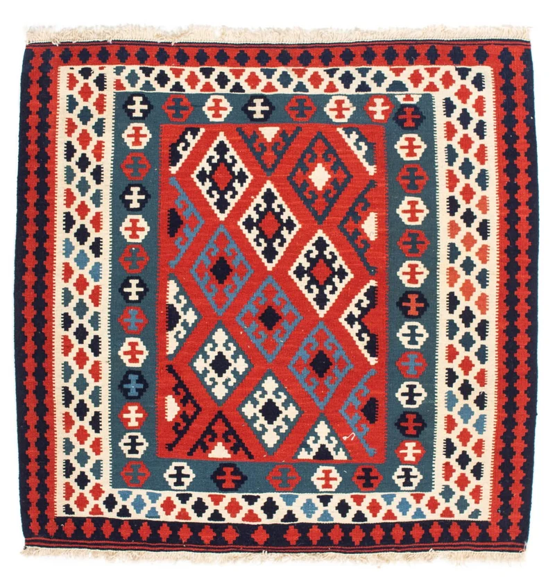 Kelim Fars Teppich 103x104cm