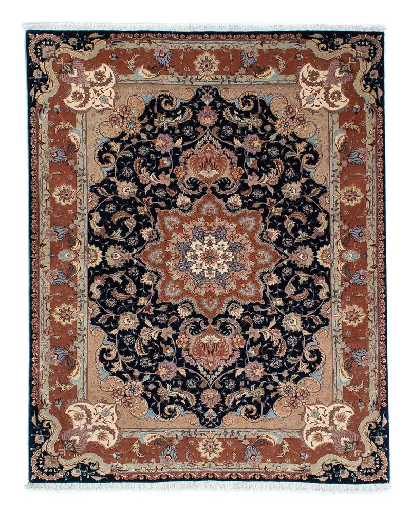 Täbriz - 50 Raj Teppich 155x200cm - Perserteppich
