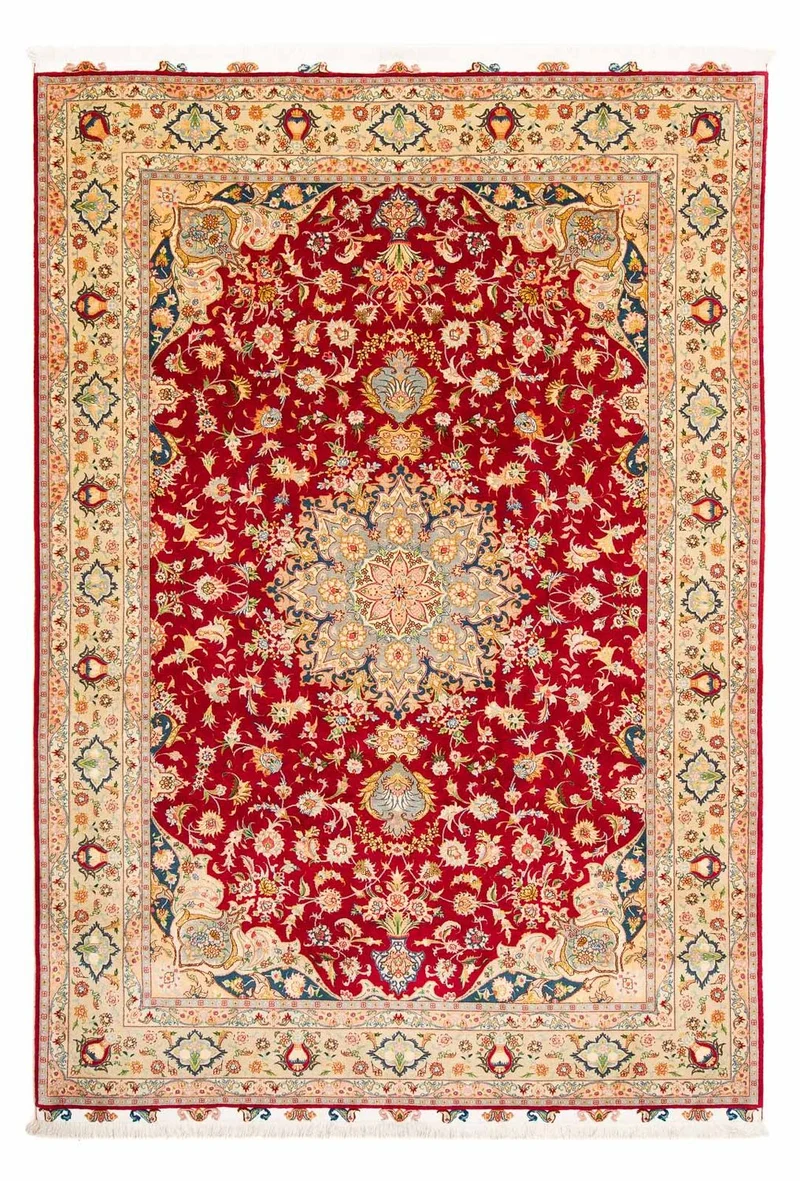 Täbriz - 50 Raj Teppich 205x300cm - Perserteppich