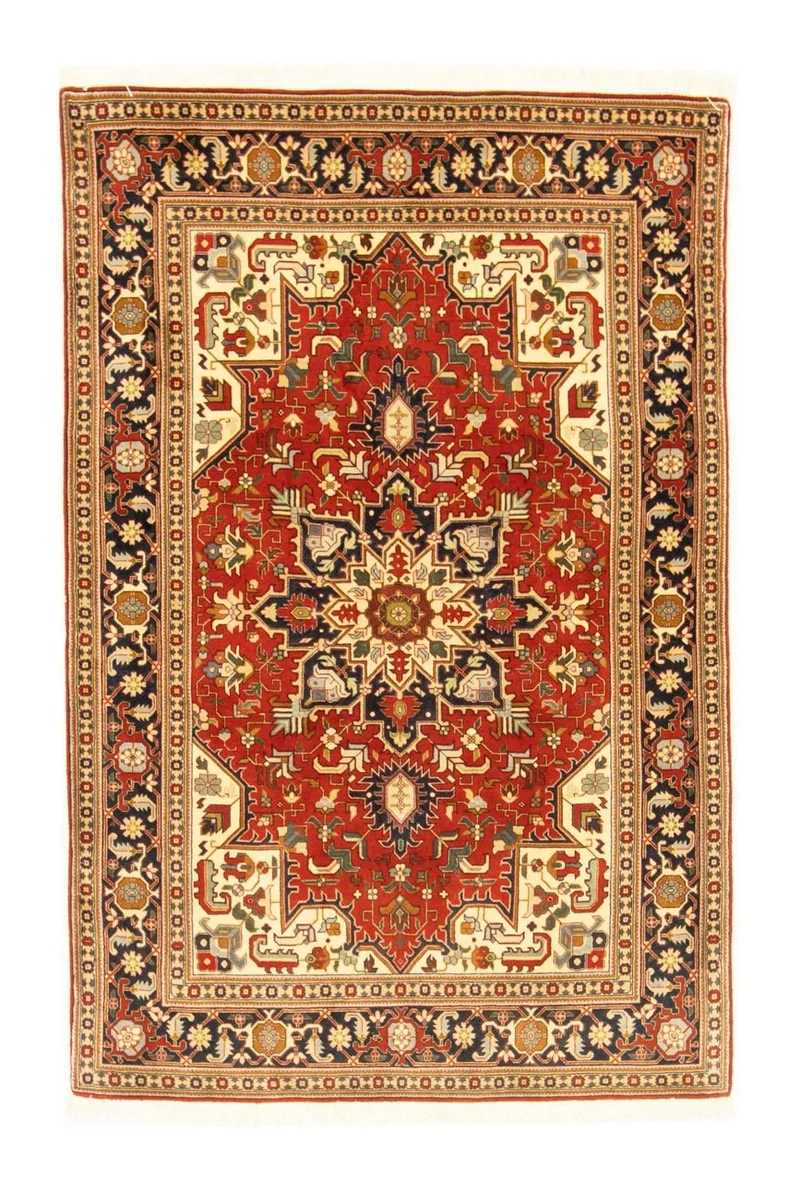 Täbriz - 50 Raj Teppich 103x156cm - Perserteppich