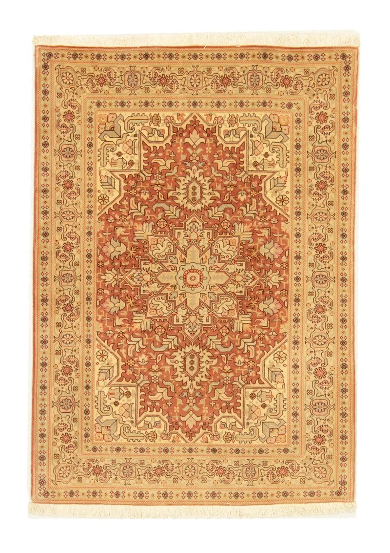 Täbriz - 50 Raj Teppich 103x143cm - Perserteppich