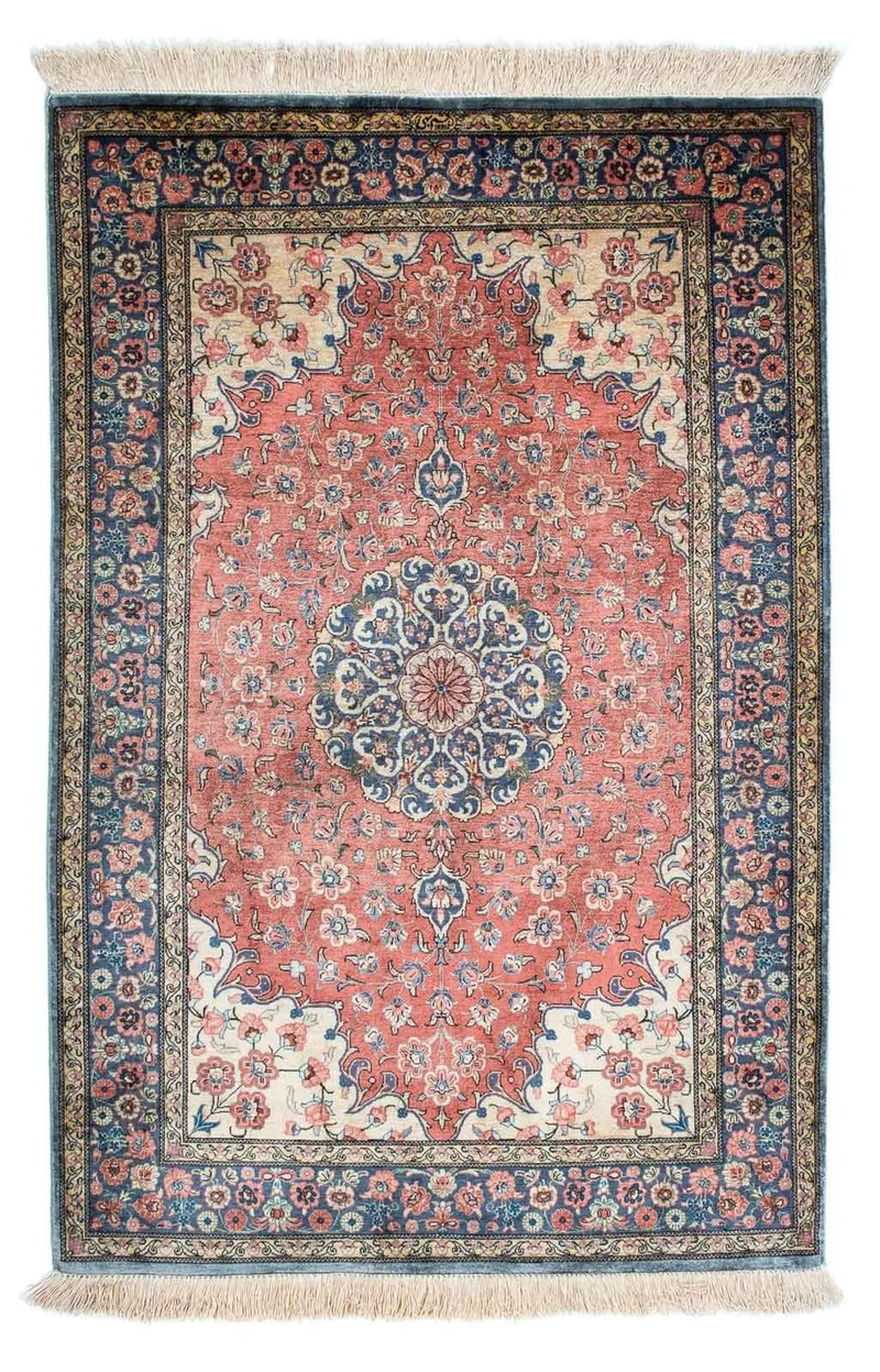 Ghom Teppich 78x121cm - Perserteppich