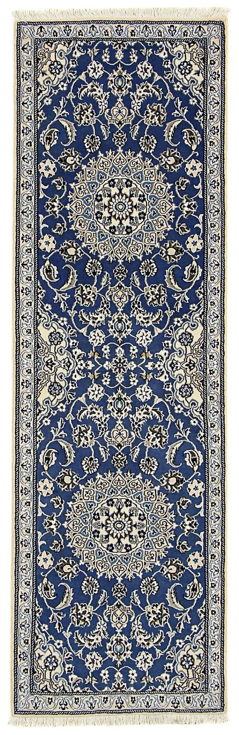 Perserteppich - Nain - Royal 60 x 200 cm Teppich Läufer