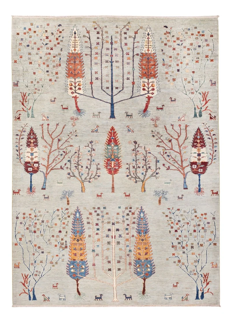 Ziegler Teppich - Ariana - 210 x 297 cm - hellgrau