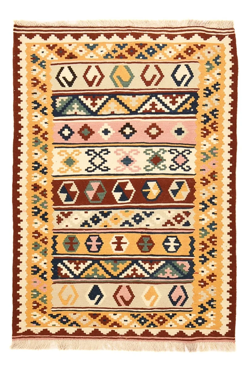 Kelim Fars Teppich 105x144cm