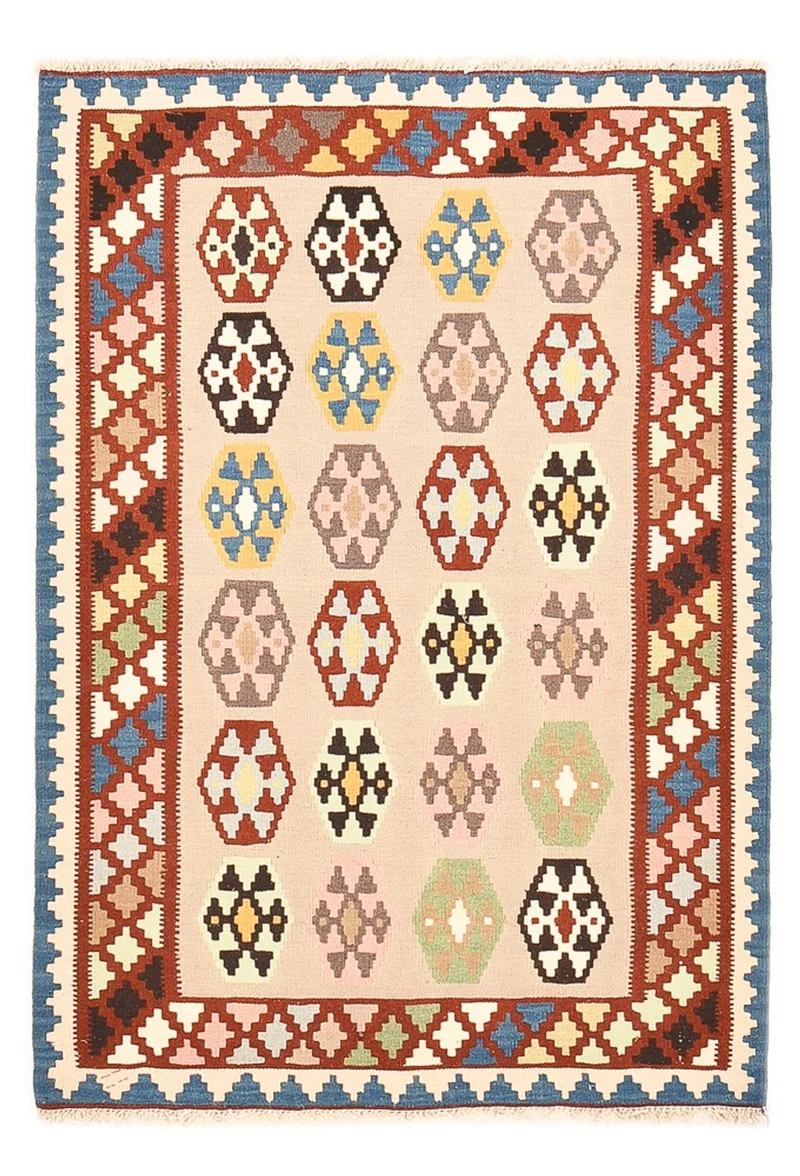 Kelim Fars Teppich 103x146cm