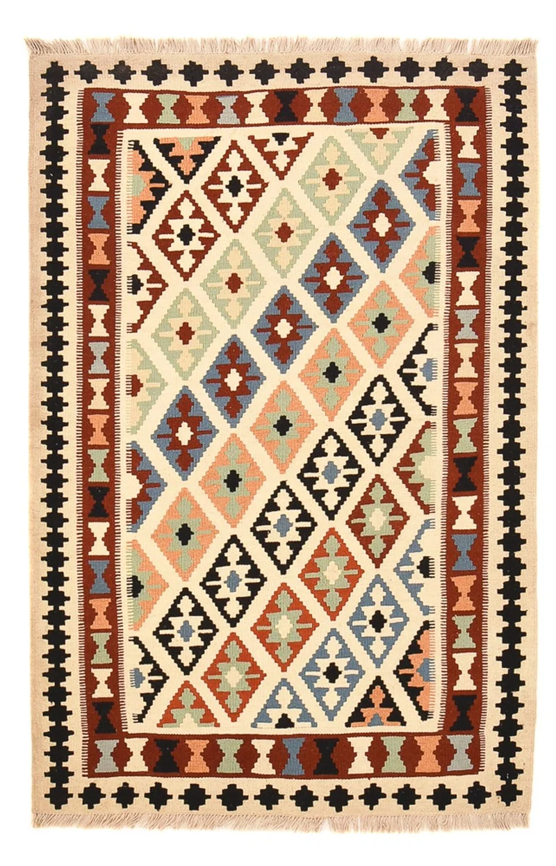Kelim Fars Teppich 105x164cm