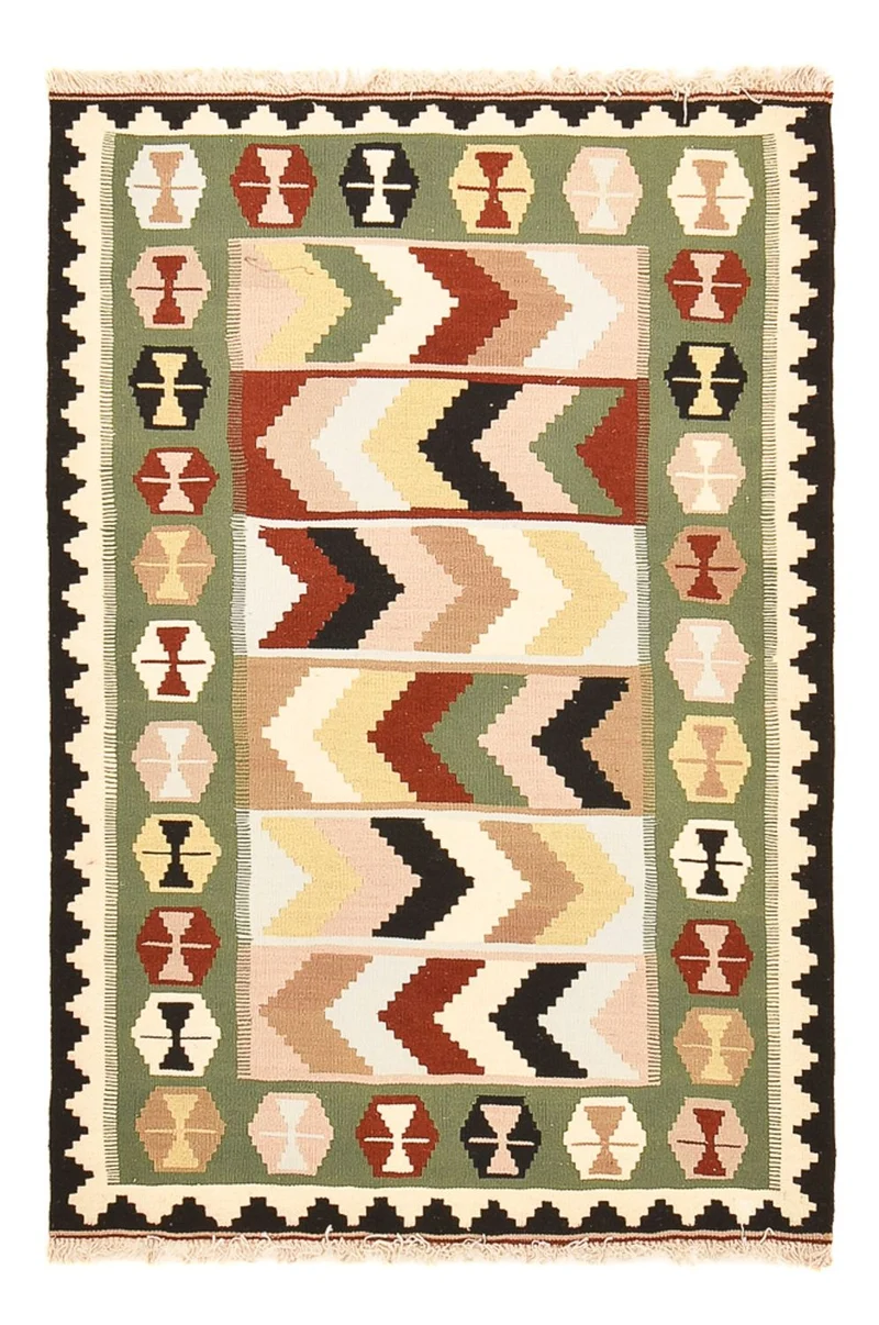 Kelim Fars Teppich 108x147cm
