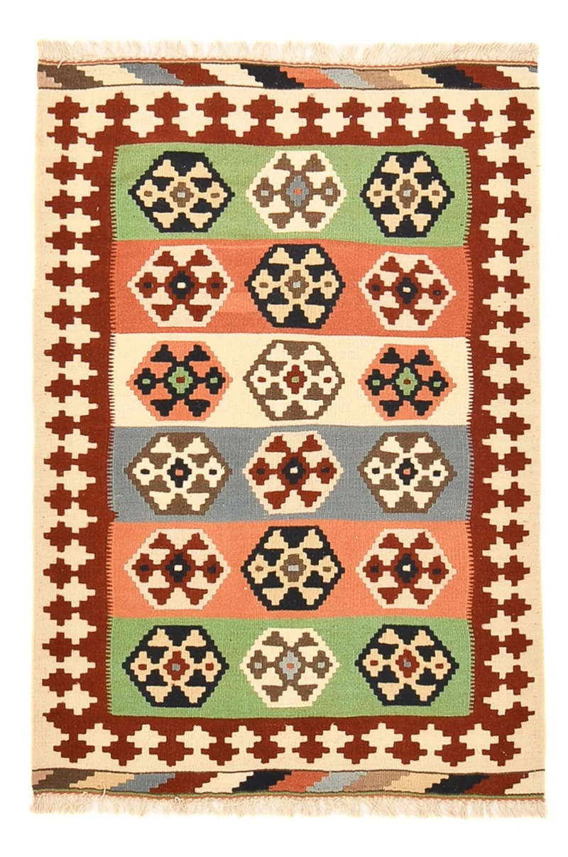Kelim Fars Teppich 98x147cm