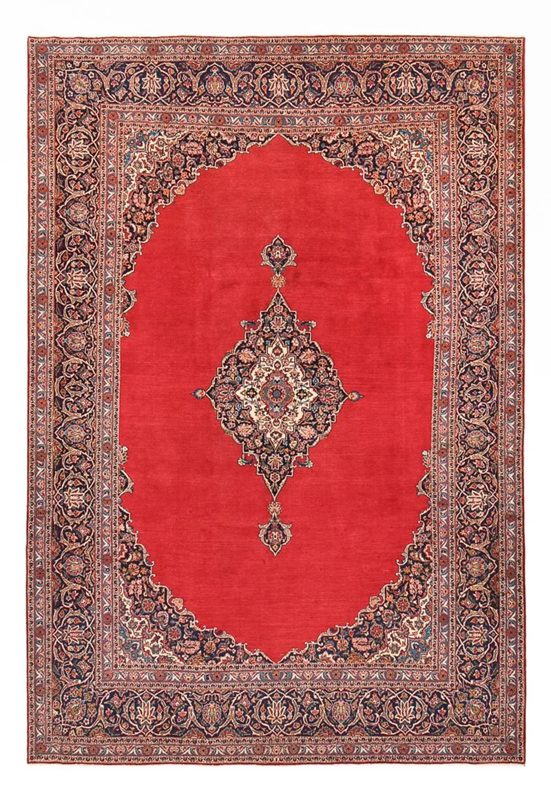 Keshan Teppich 252x377cm - Perserteppich