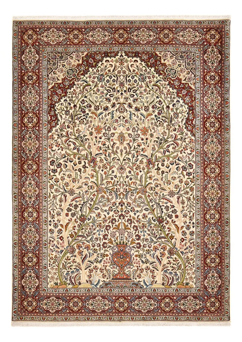 Täbriz - 50 Raj Teppich 177x250cm - Perserteppich