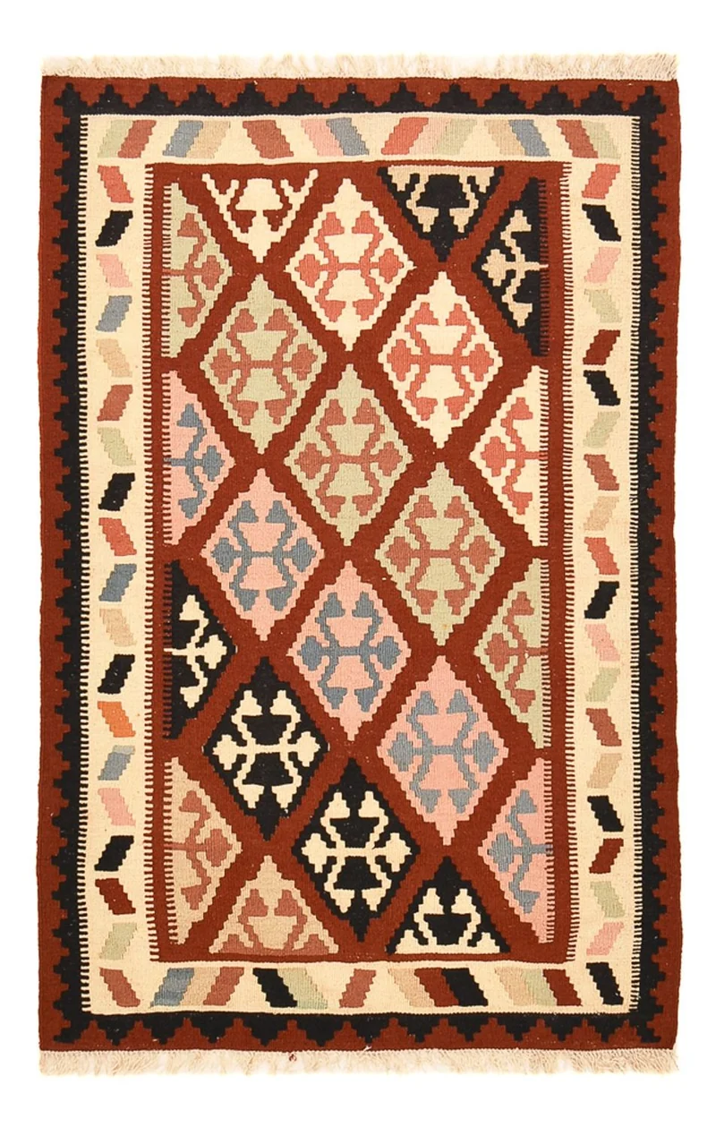 Kelim Fars Teppich 100x153cm