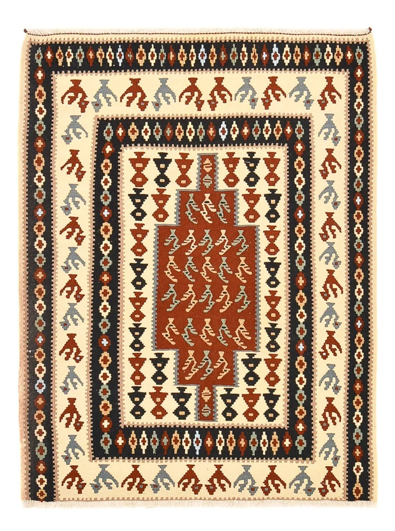 Kelim Fars Teppich 111x145cm