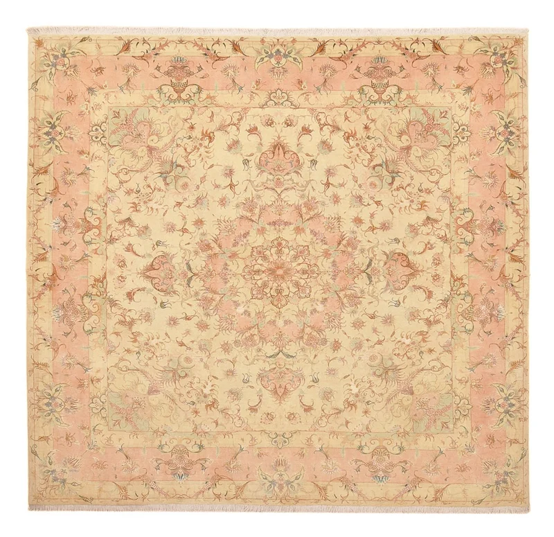 Täbriz - 50 Raj Teppich 242x248cm - Perserteppich