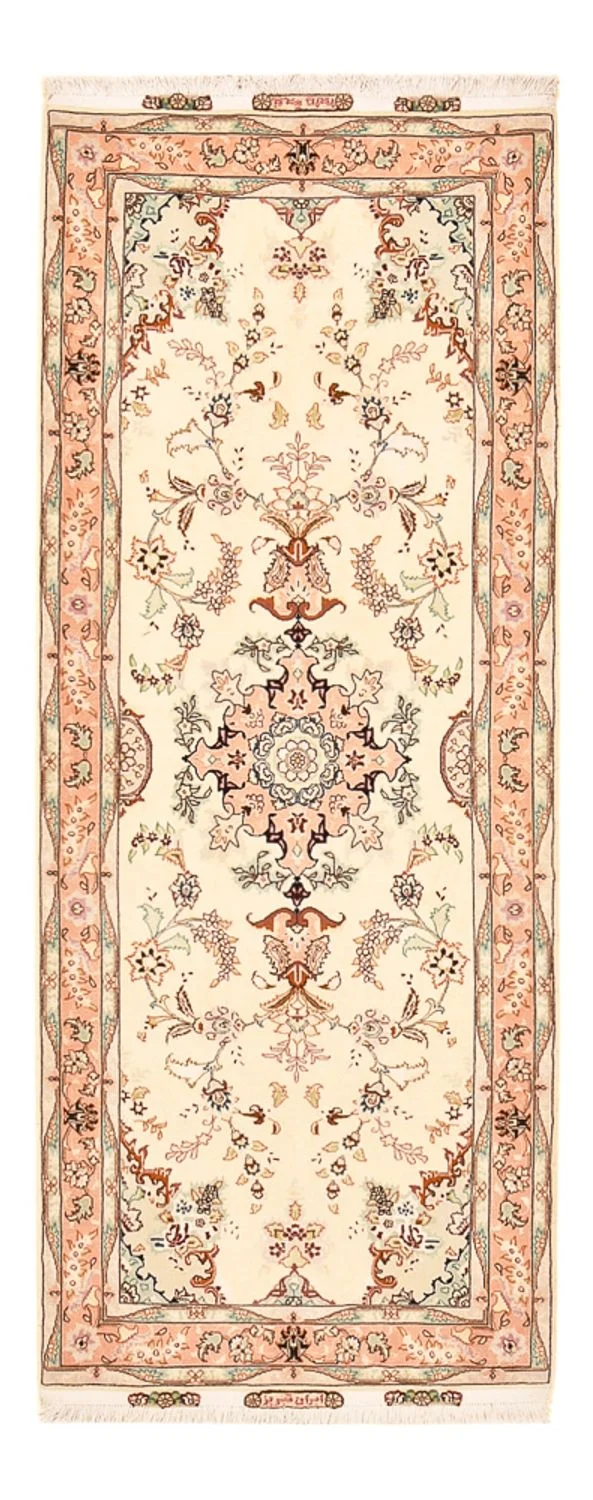 Täbriz - 50 Raj Teppich 81x210cm - Perserteppich