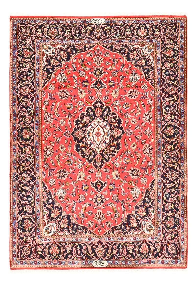Perserteppich - Keshan - 118 x 175 cm - rot