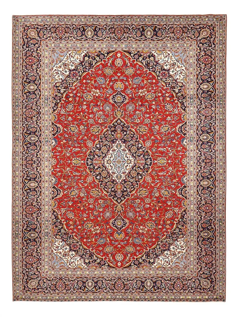 Perserteppich - Keshan - 295 x 395 cm - rot