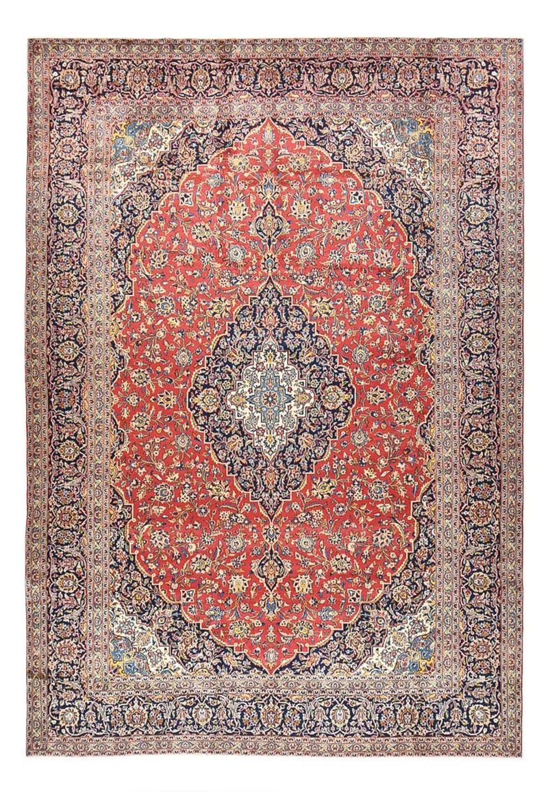 Perserteppich - Keshan - 310 x 452 cm - rot
