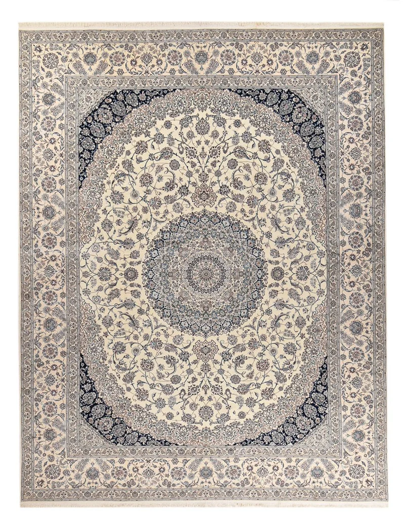 Perserteppich - Nain - Premium - 400 x 525 cm - sand