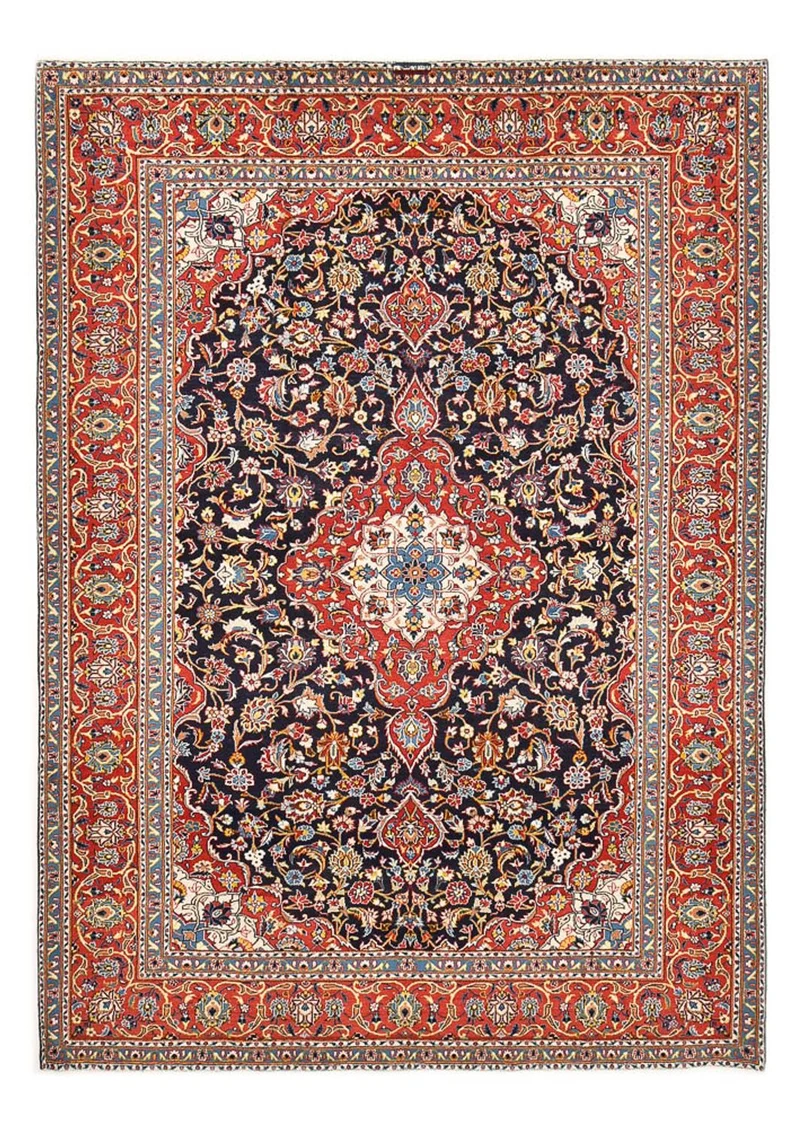 Keshan Teppich 242x342cm - Perserteppich
