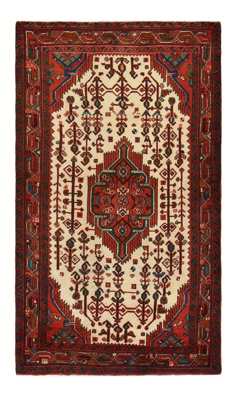 Turkaman Teppich - 99 x 168 cm - rot