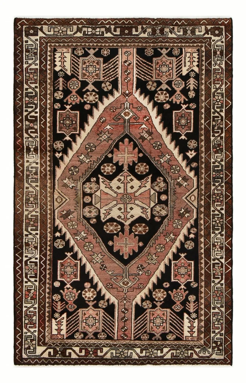 Perserteppich - Nomadic - 125 x 198 cm - mehrfarbig