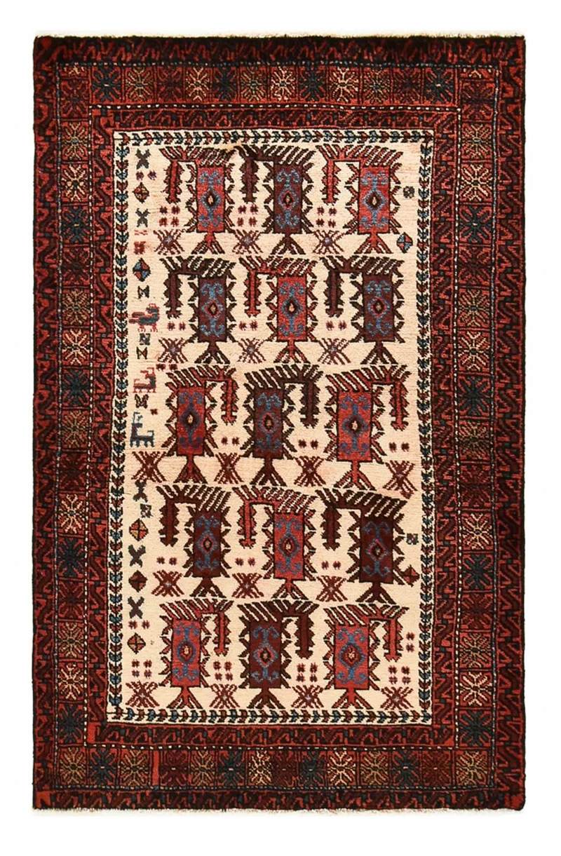 Belutsch Teppich 98x155cm - Orientteppich