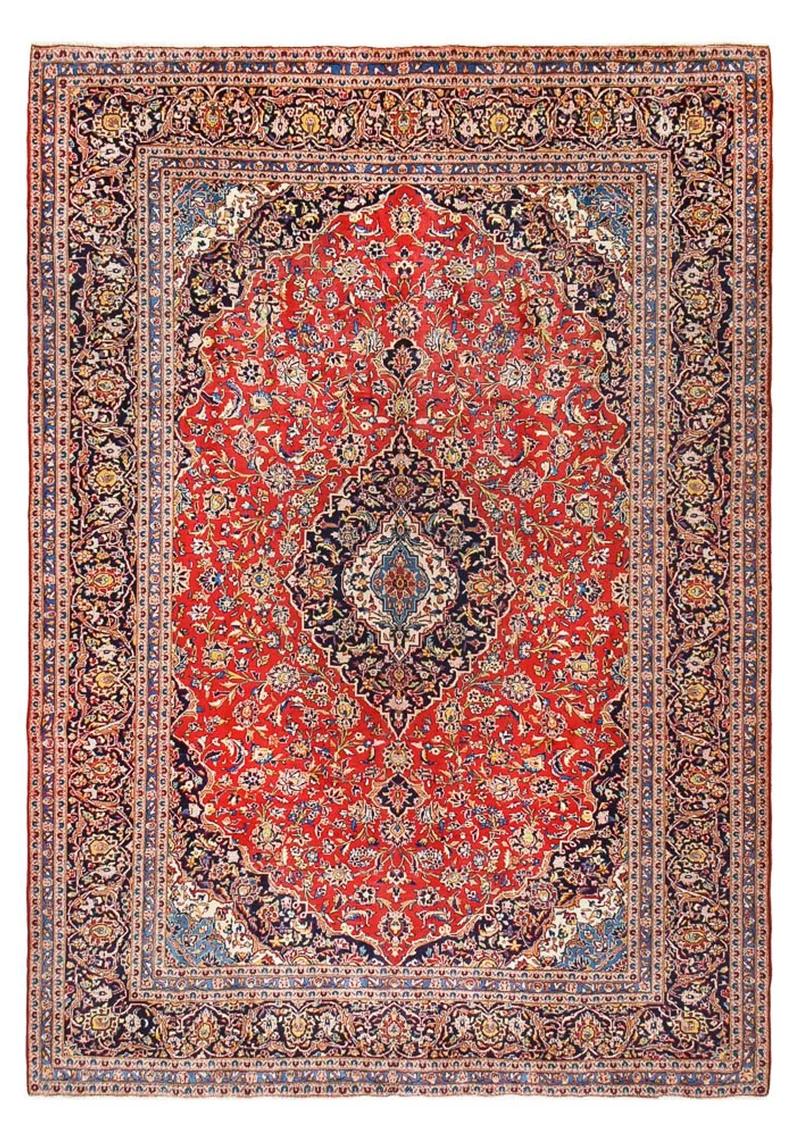 Perserteppich - Keshan - 293 x 411 cm - rot