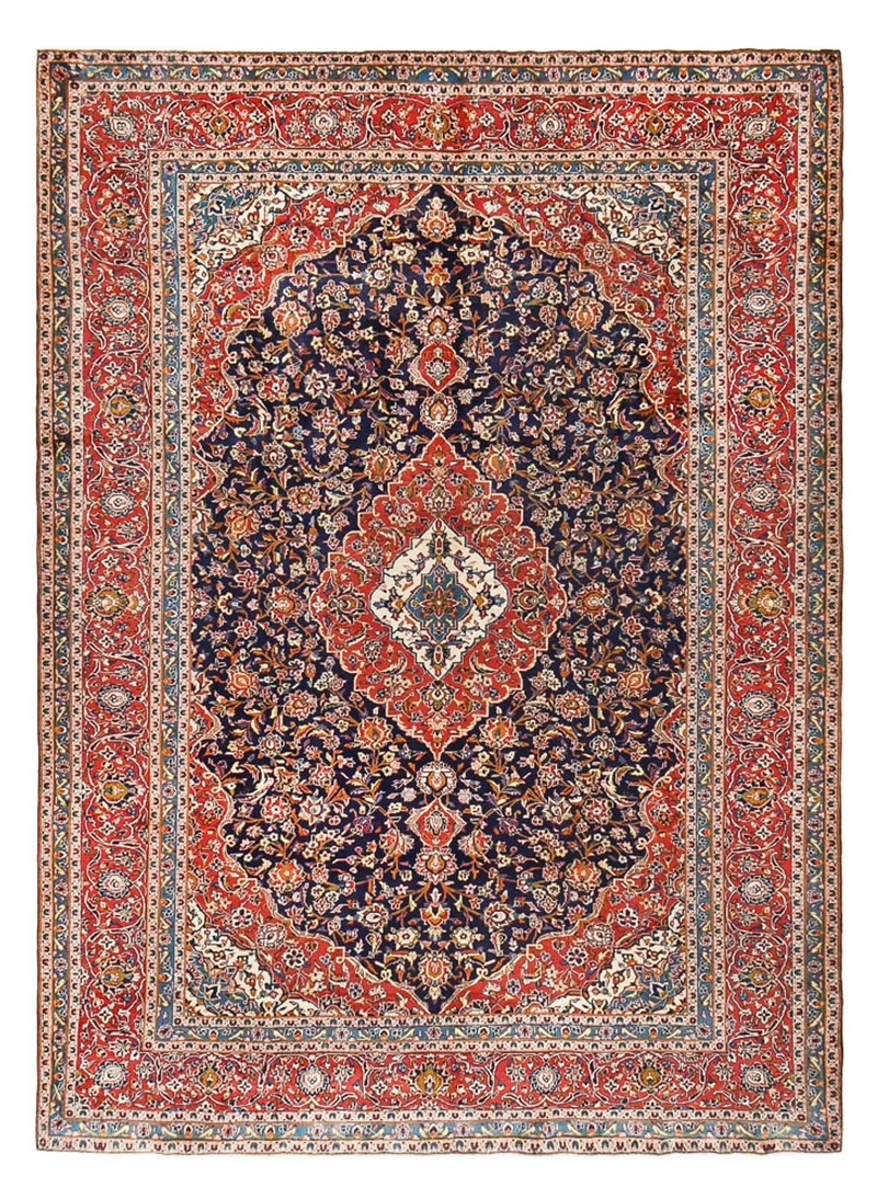 Keshan Teppich 289x396cm - Perserteppich