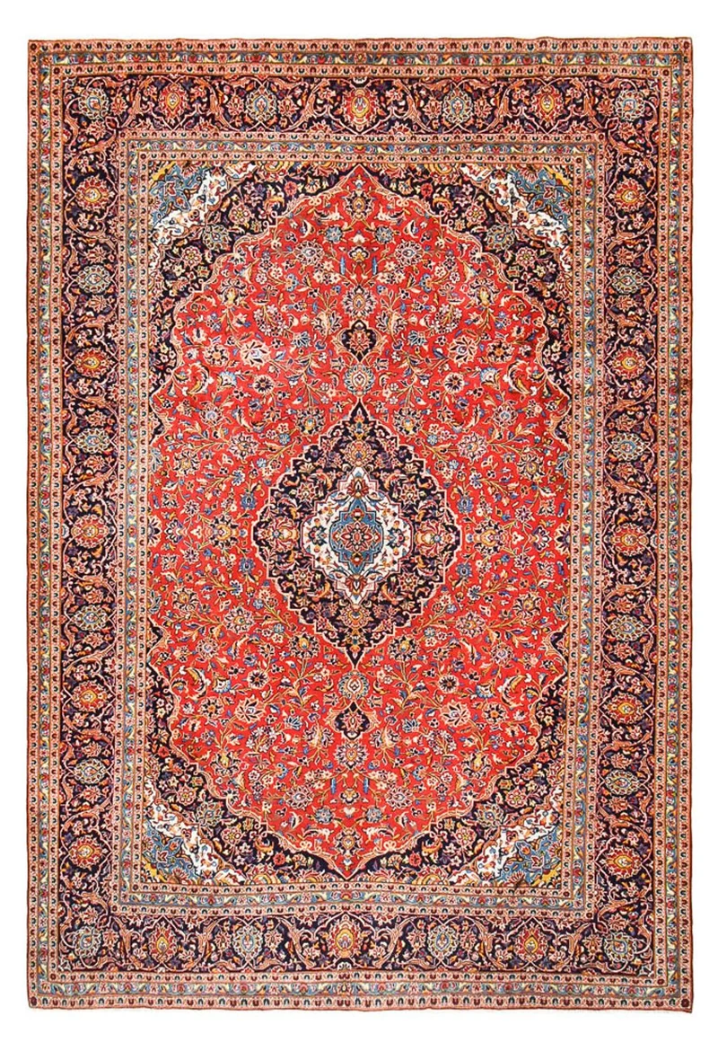 Perserteppich - Keshan - 296 x 422 cm - rot