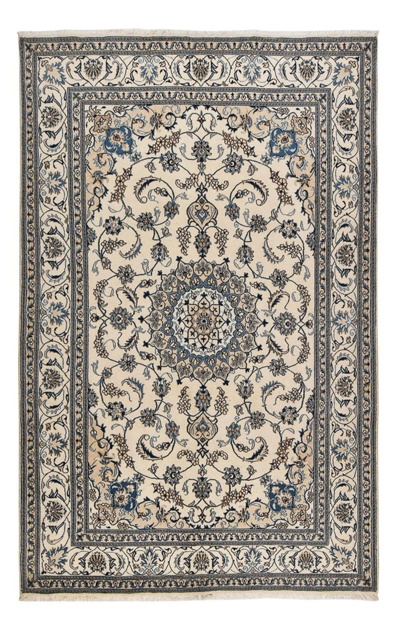 Perserteppich - Nain - 192 x 303 cm - beige