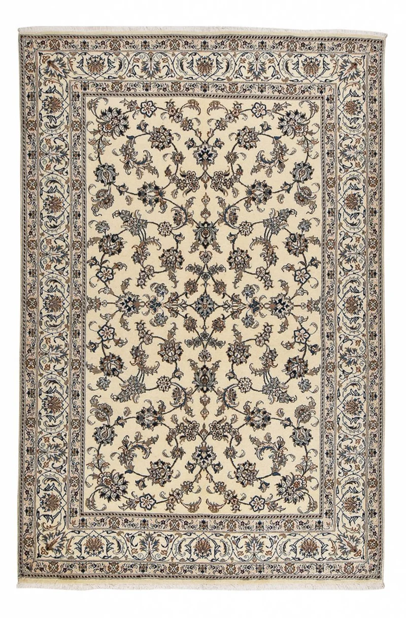 Perserteppich - Nain - 194 x 297 cm - beige
