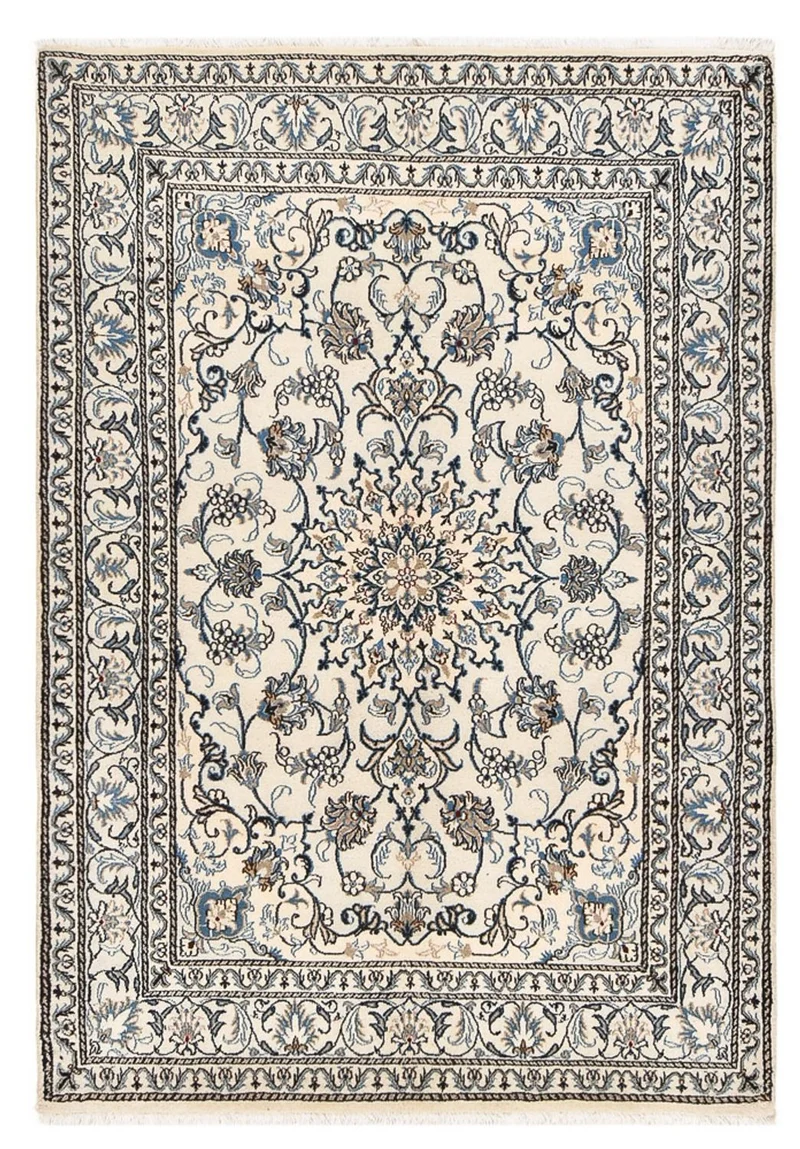 Perserteppich - Nain - 150 x 218 cm - creme