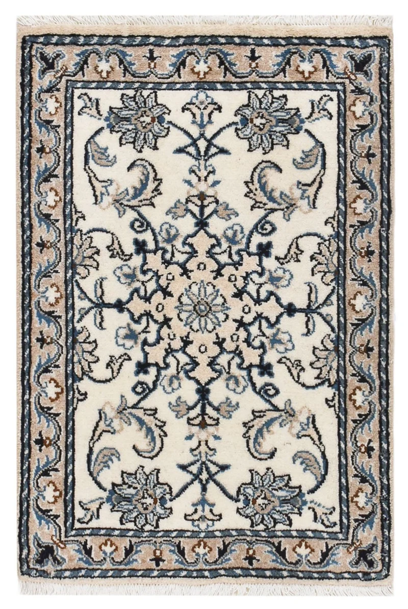 Perserteppich - Nain - 56 x 84 cm - creme