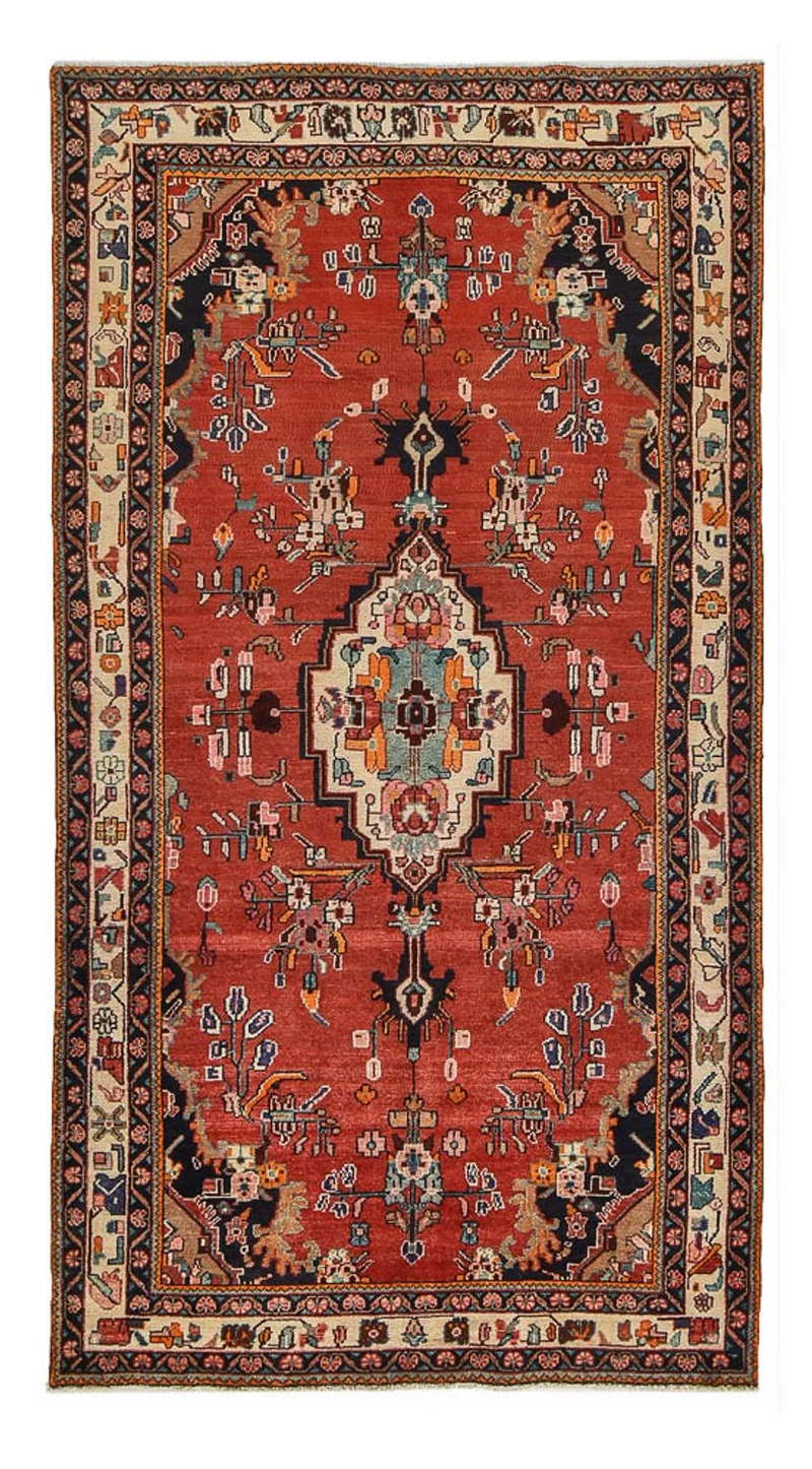 Perserteppich - Nomadic - 151 x 280 cm - rot