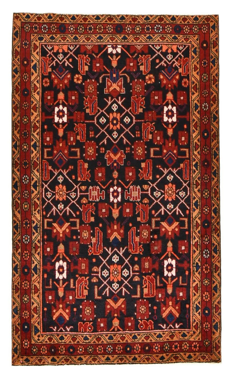 Perserteppich - Nomadic - 133 x 224 cm - mehrfarbig