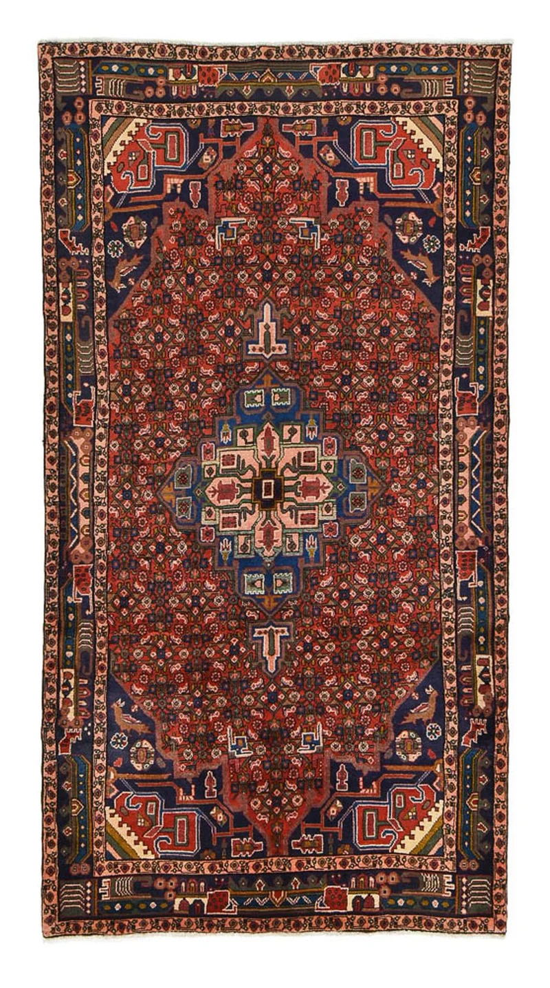 Läufer Perser - Nomadic - 142 x 278 cm - rost