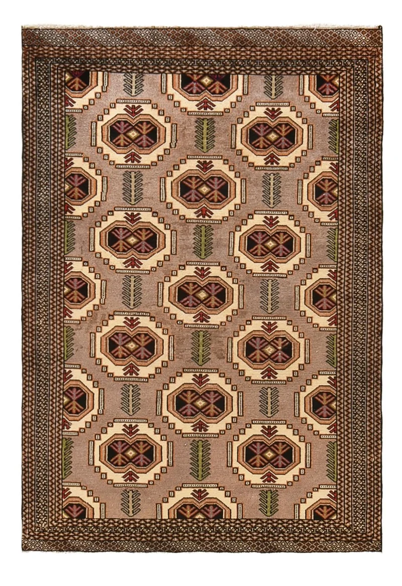 Turkaman Teppich 127x188cm - Orientteppich