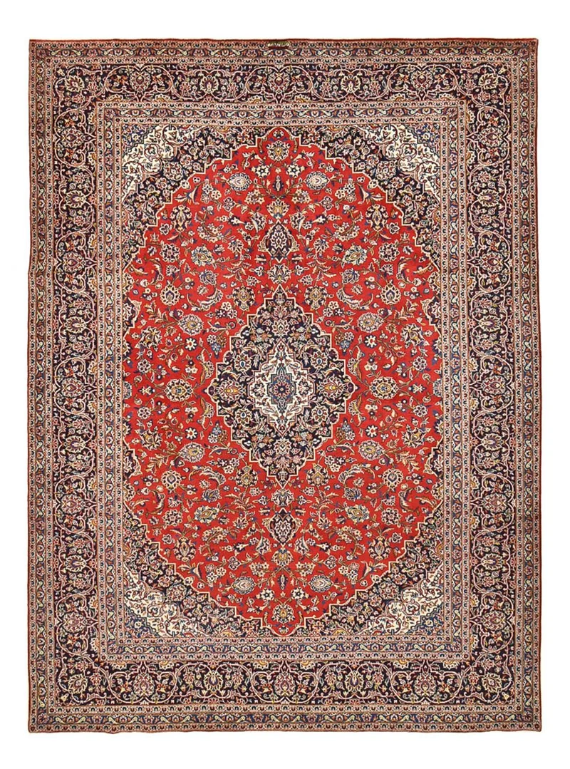 Perserteppich - Keshan - 293 x 399 cm - rot
