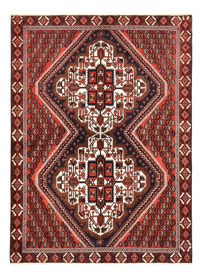 Sharbabak Teppich 126x174cm - Perserteppich