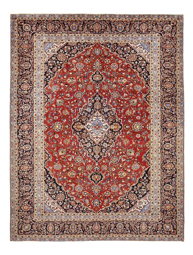 Perserteppich - Keshan - 285 x 378 cm - rot