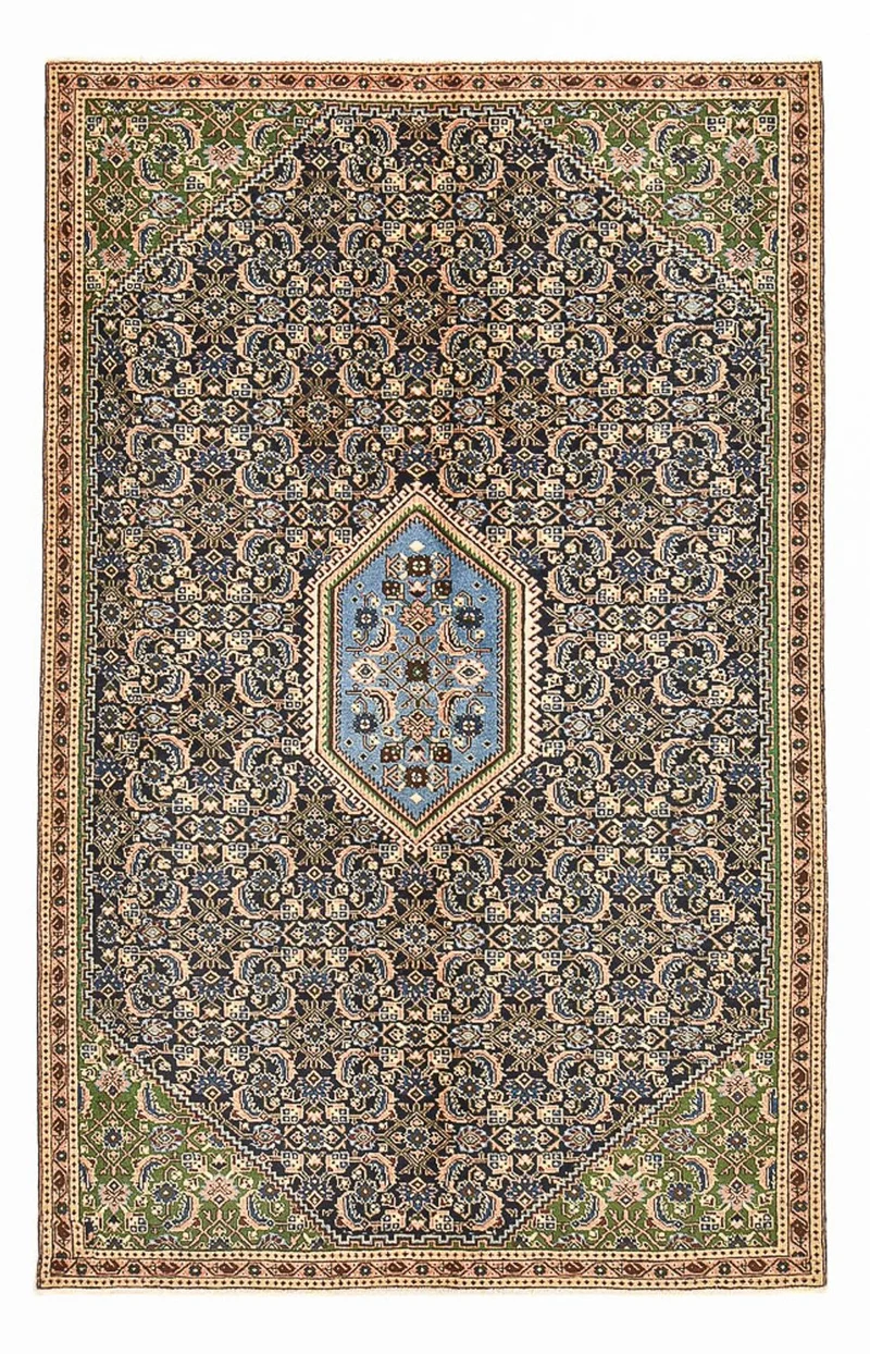 Perserteppich - Nomadic - 181 x 288 cm - dunkelgrün