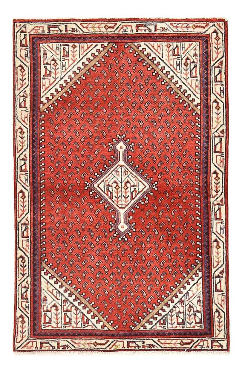 Perserteppich - Mir - 93 x 146 cm - rot