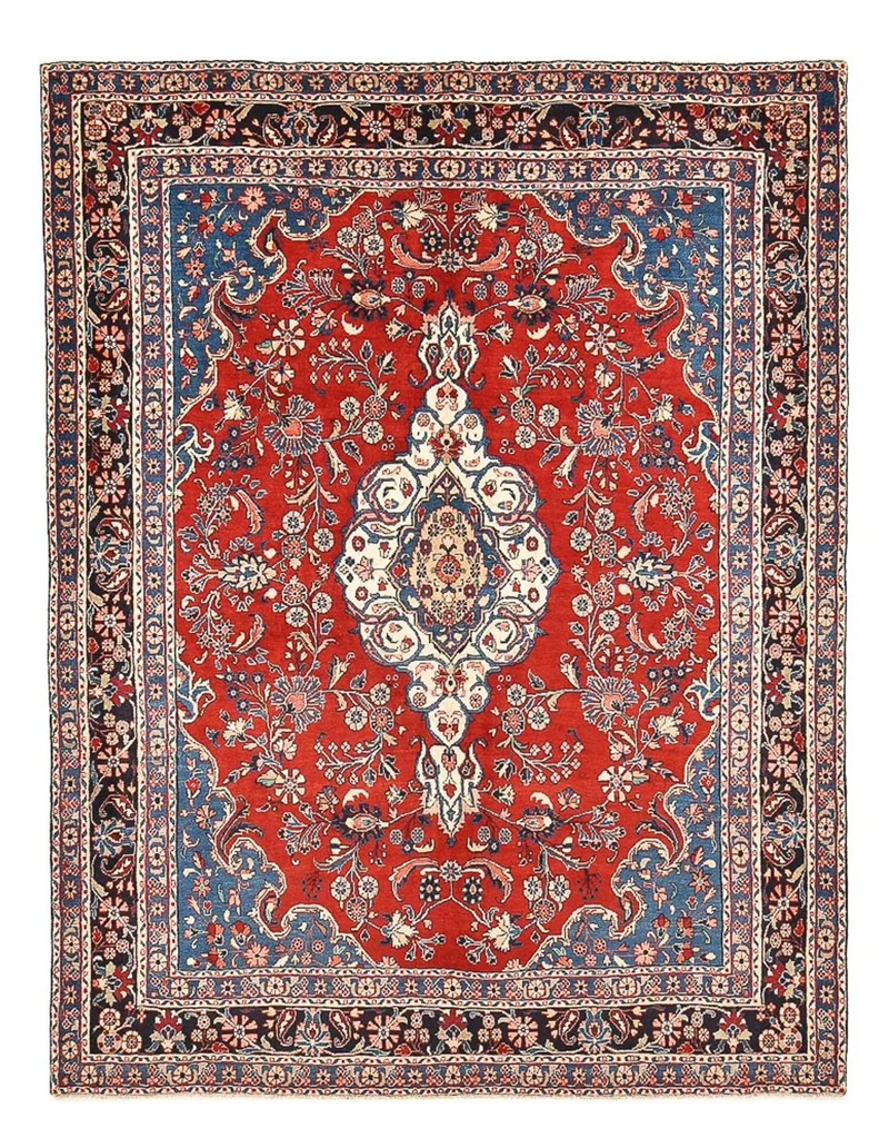 Perserteppich - Nomadic - 238 x 311 cm - rot